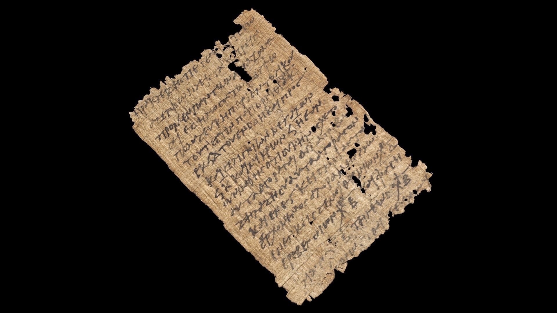 Antique Papyrus 3D model_16