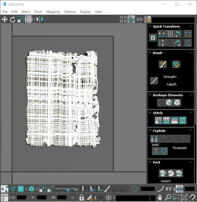 Antique Papyrus 3D model_33