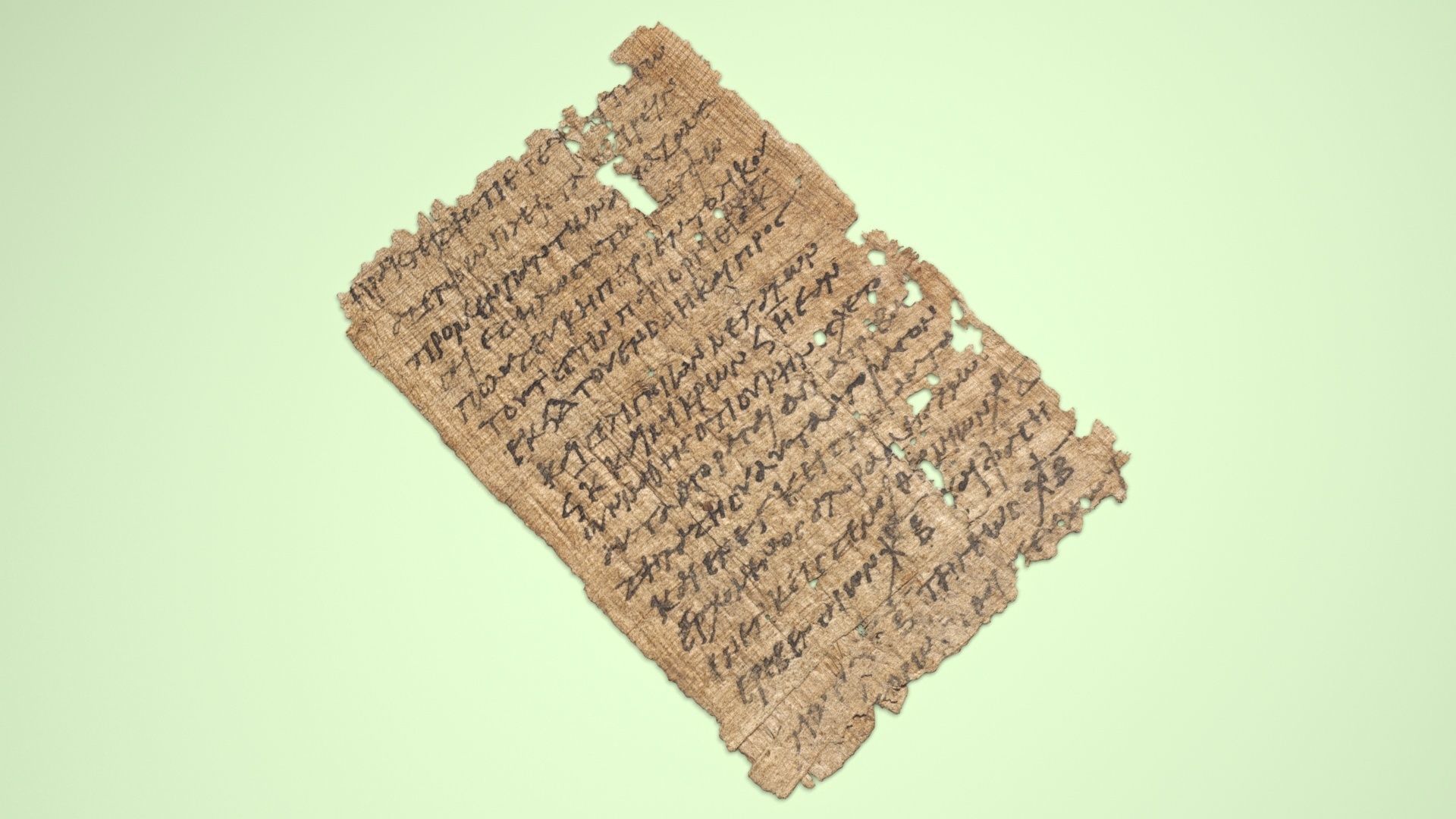 Antique Papyrus 3D model_15