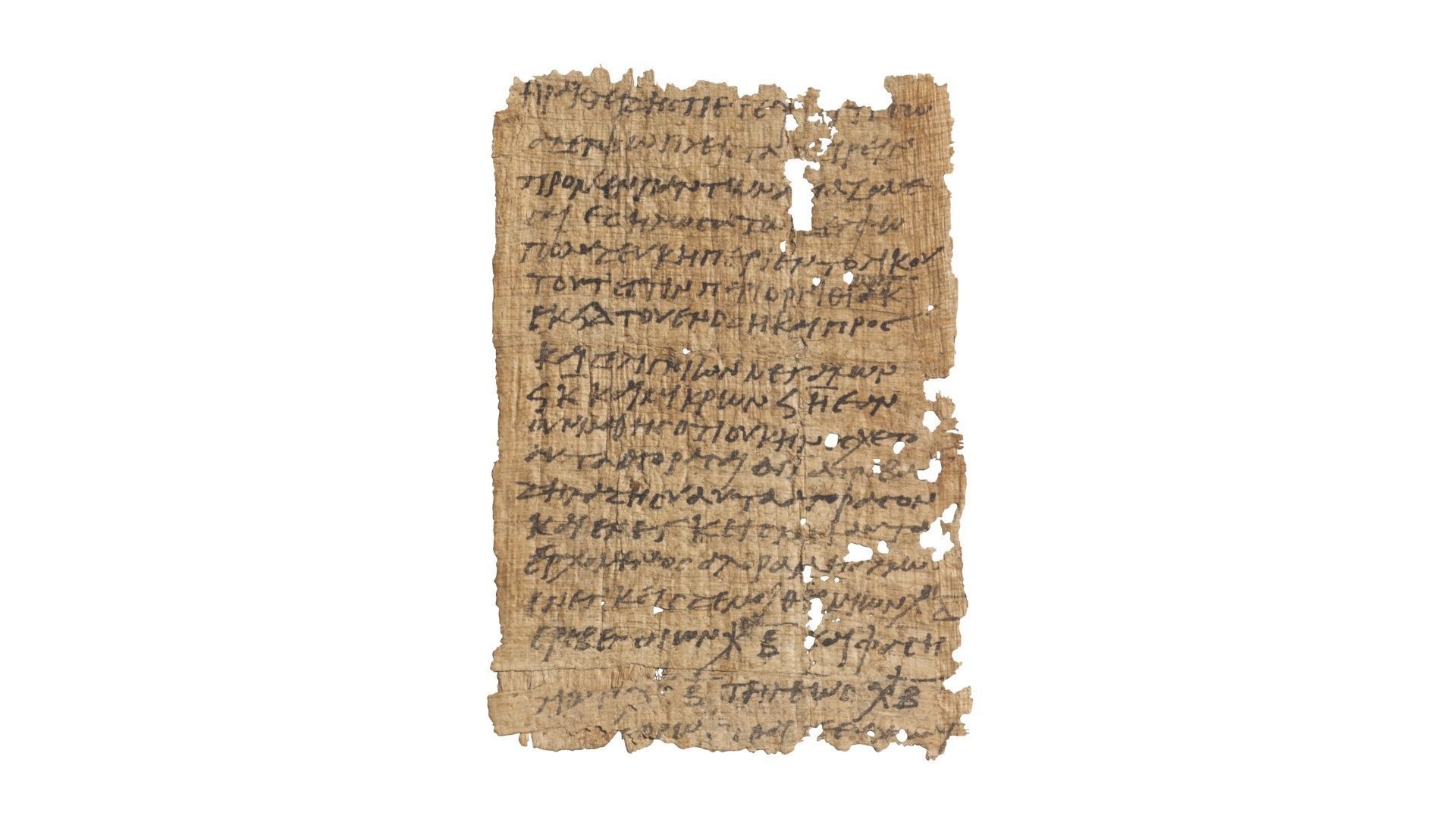 Antique Papyrus 3D model_23