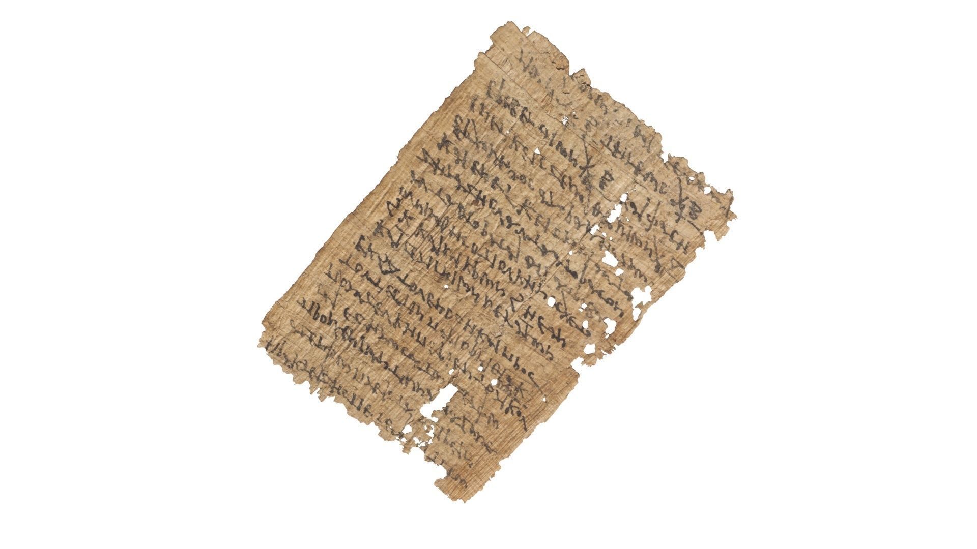 Antique Papyrus 3D model_22