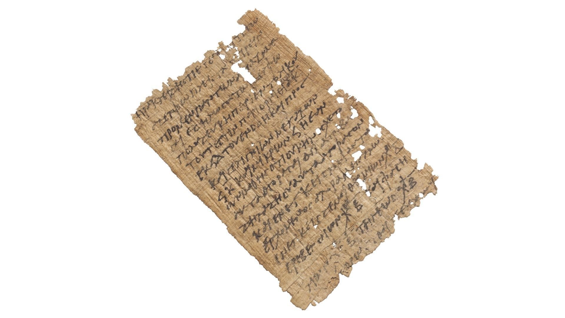Antique Papyrus 3D model_17