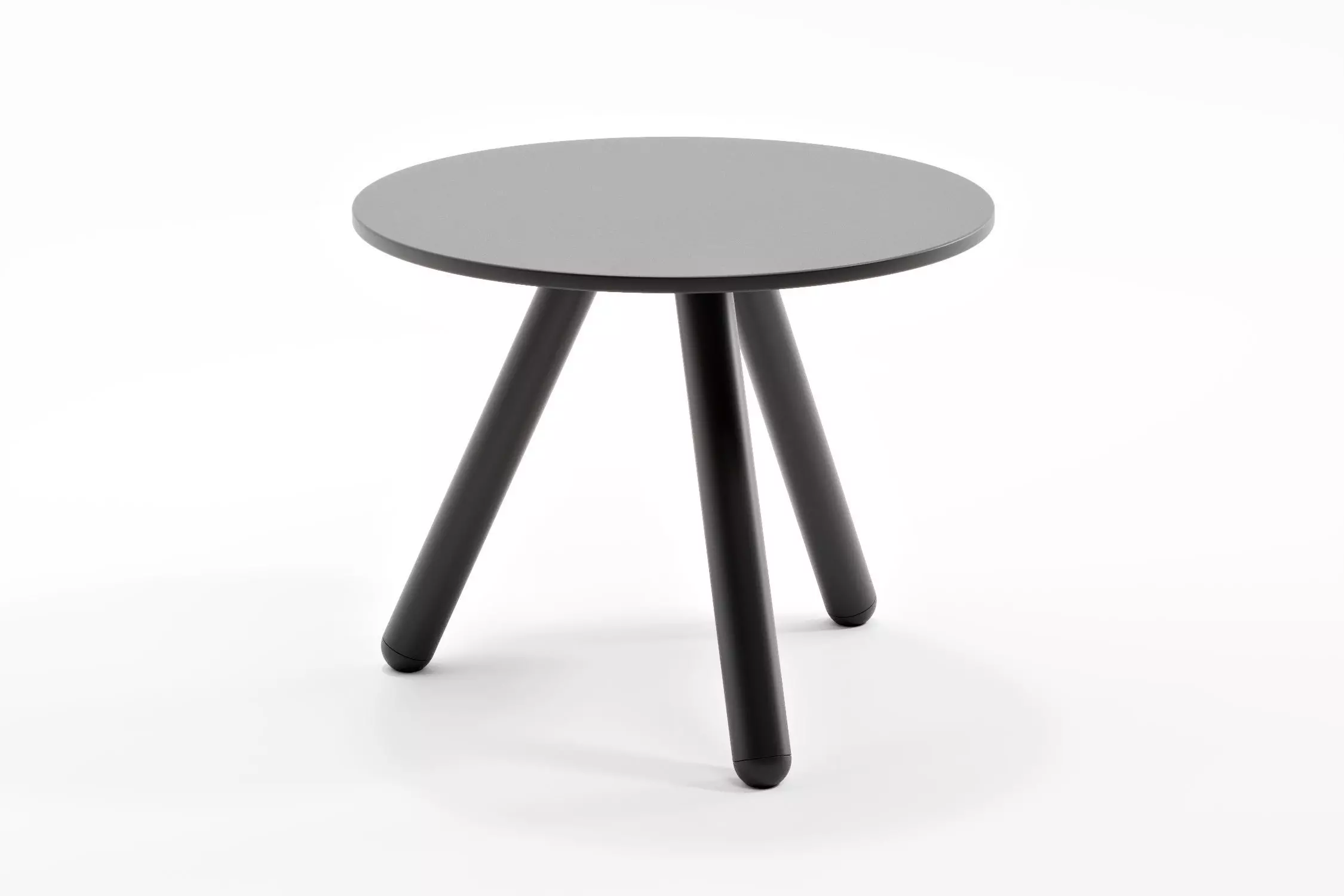 Round Side Table with 3 Legs - Koenig Neurath 3D model_0