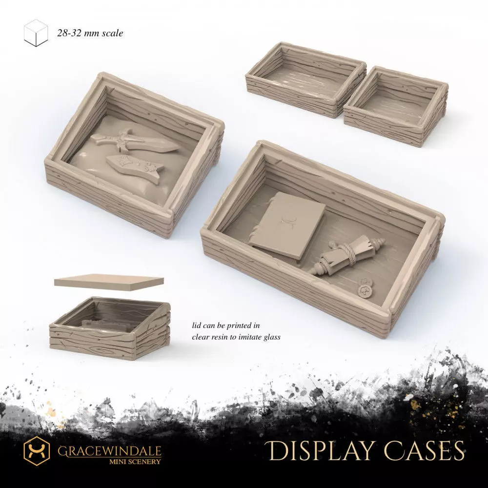 Display Cases 3D print model_0