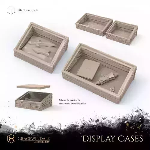 Display Cases 3D print model