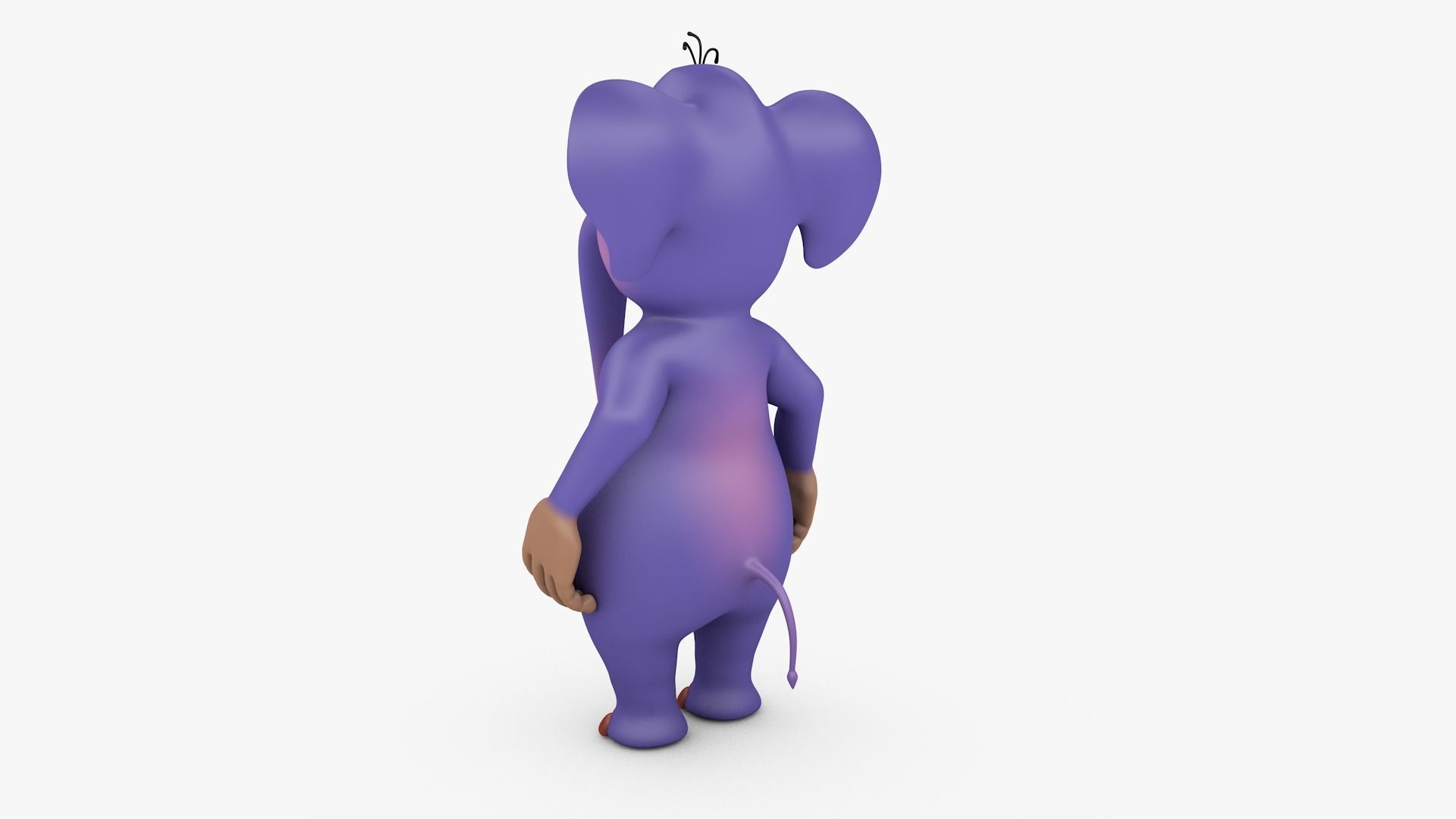 Elephant-Rig-Cartoon cartoon elephant 3D model_13