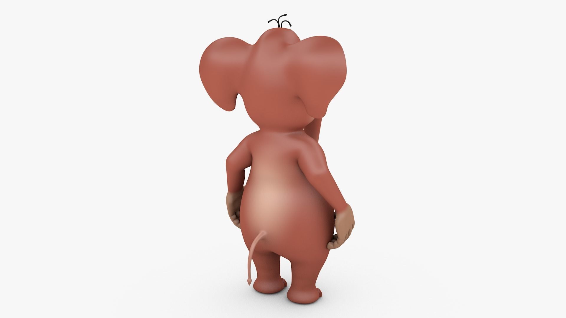 Elephant-Rig-Cartoon cartoon elephant 3D model_6