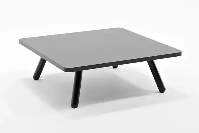 Sqare Couch Table - Koenig Neurath Free 3D model