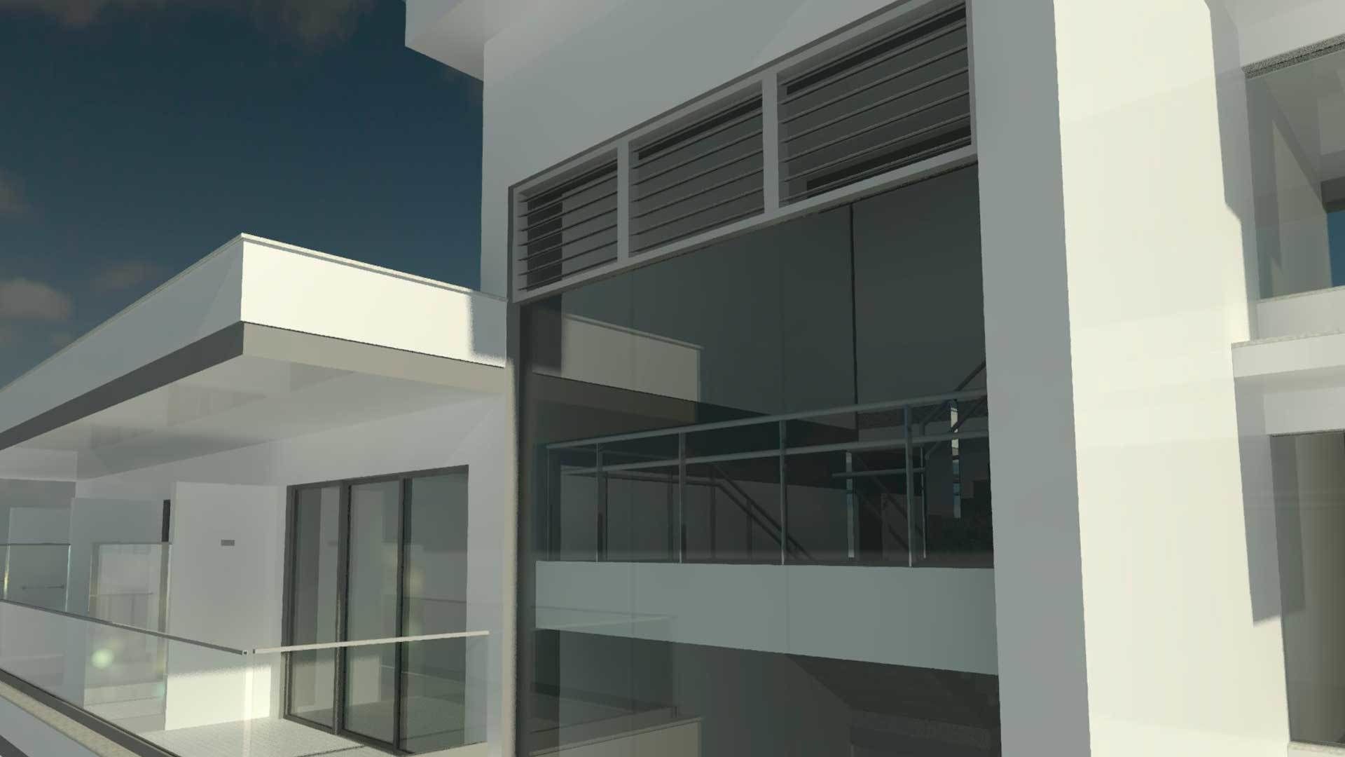 Louvre Curtain Wall Panel 3D model_2