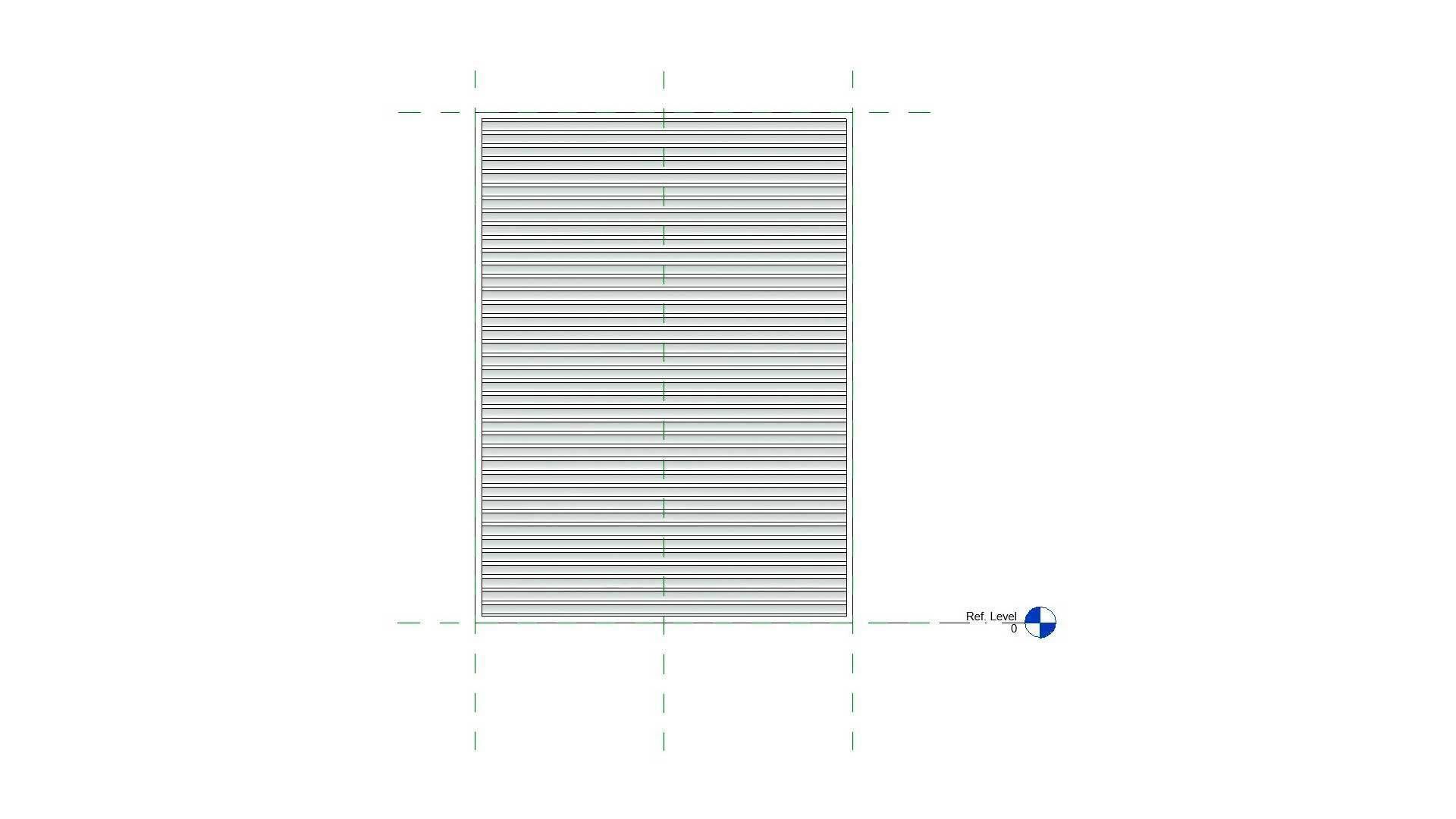 Louvre Curtain Wall Panel 3D model_3
