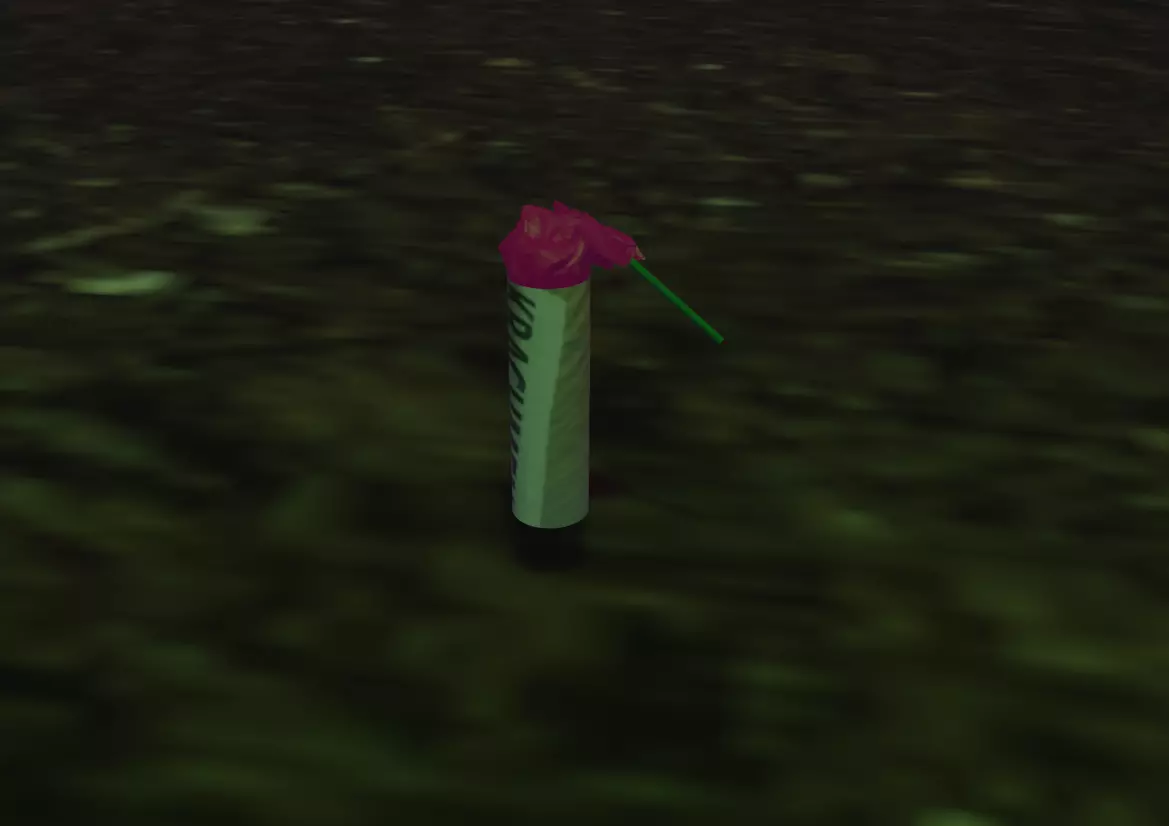 FP3 petard Free low-poly 3D model_0