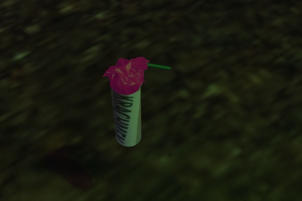 FP3 petard Free low-poly 3D model_1