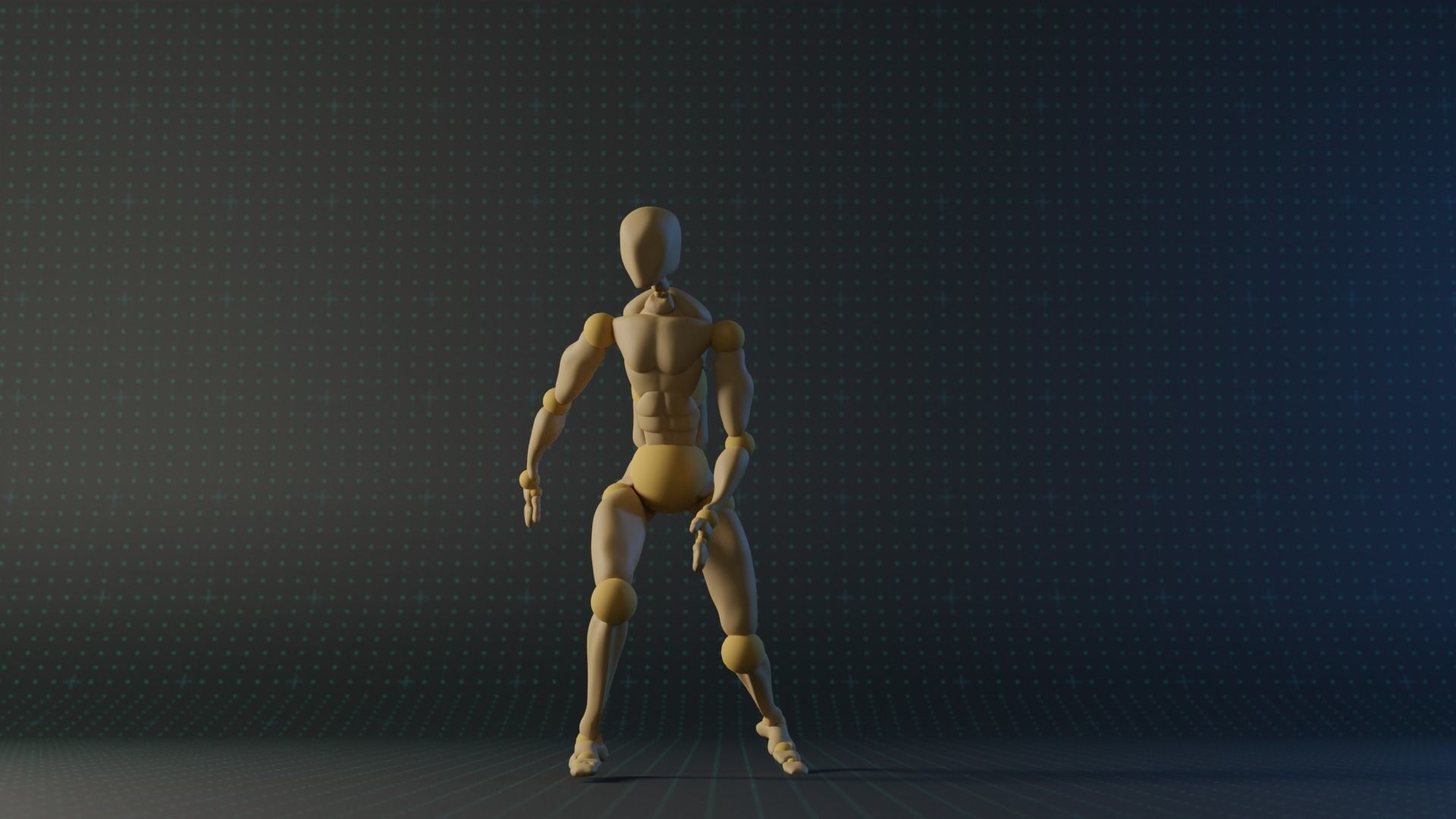 Basketball Emotes Mocap Motion Capture Animation Collection Low-poly 3D model_6