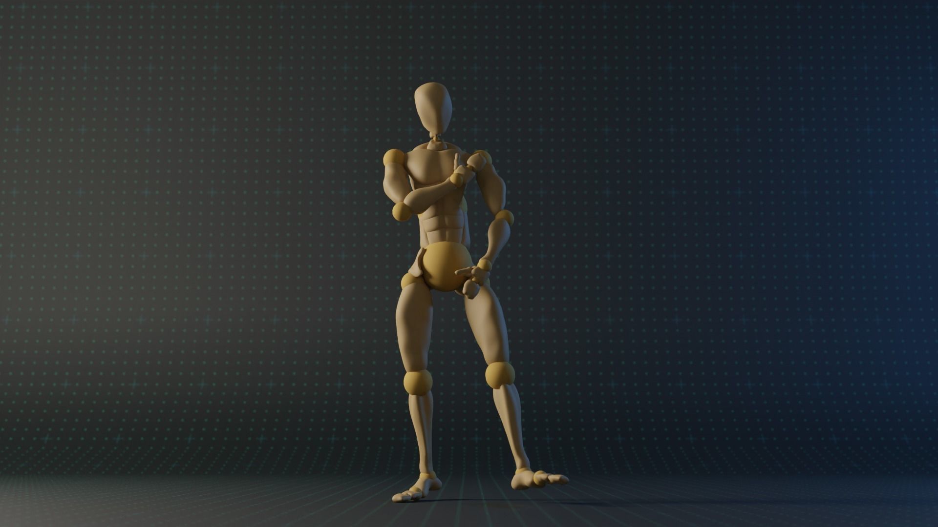 Basketball Emotes Mocap Motion Capture Animation Collection Low-poly 3D model_7