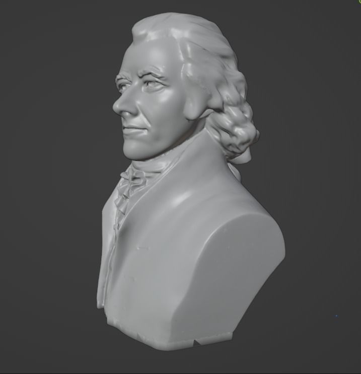 Alexander Hamilton 3D print model_9