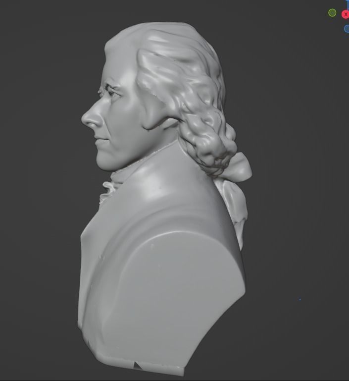 Alexander Hamilton 3D print model_6