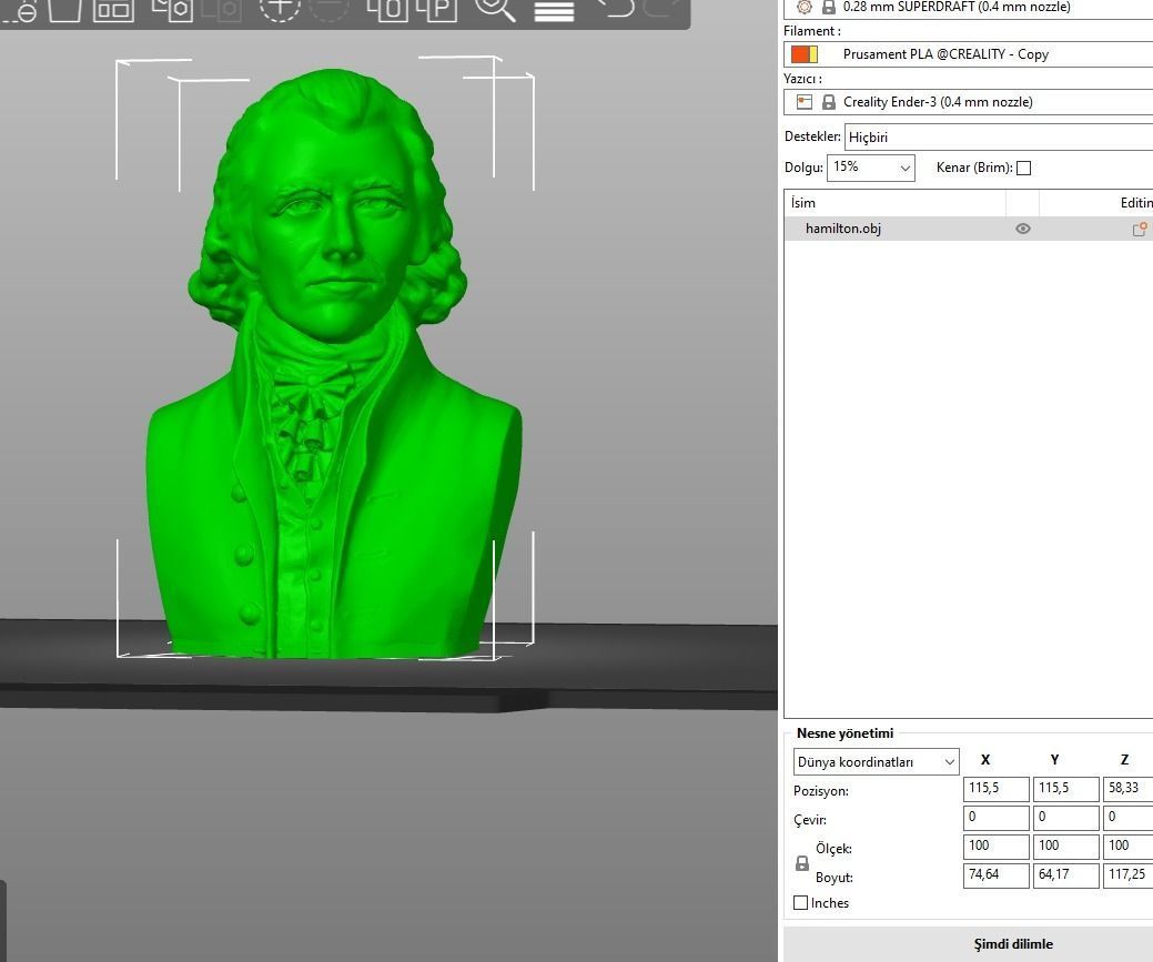 Alexander Hamilton 3D print model_4