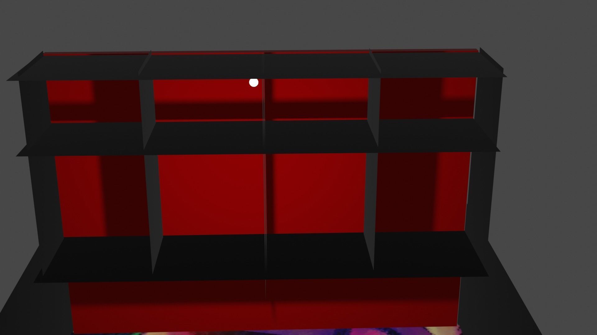 Kids table 3D model_9