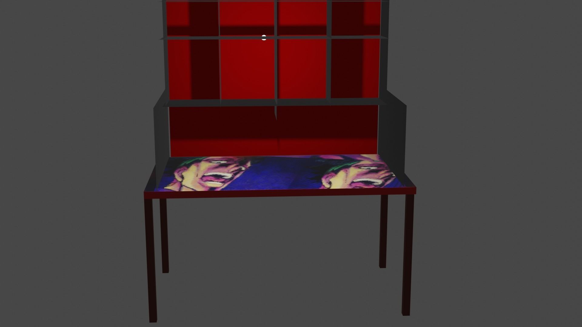 Kids table 3D model_6