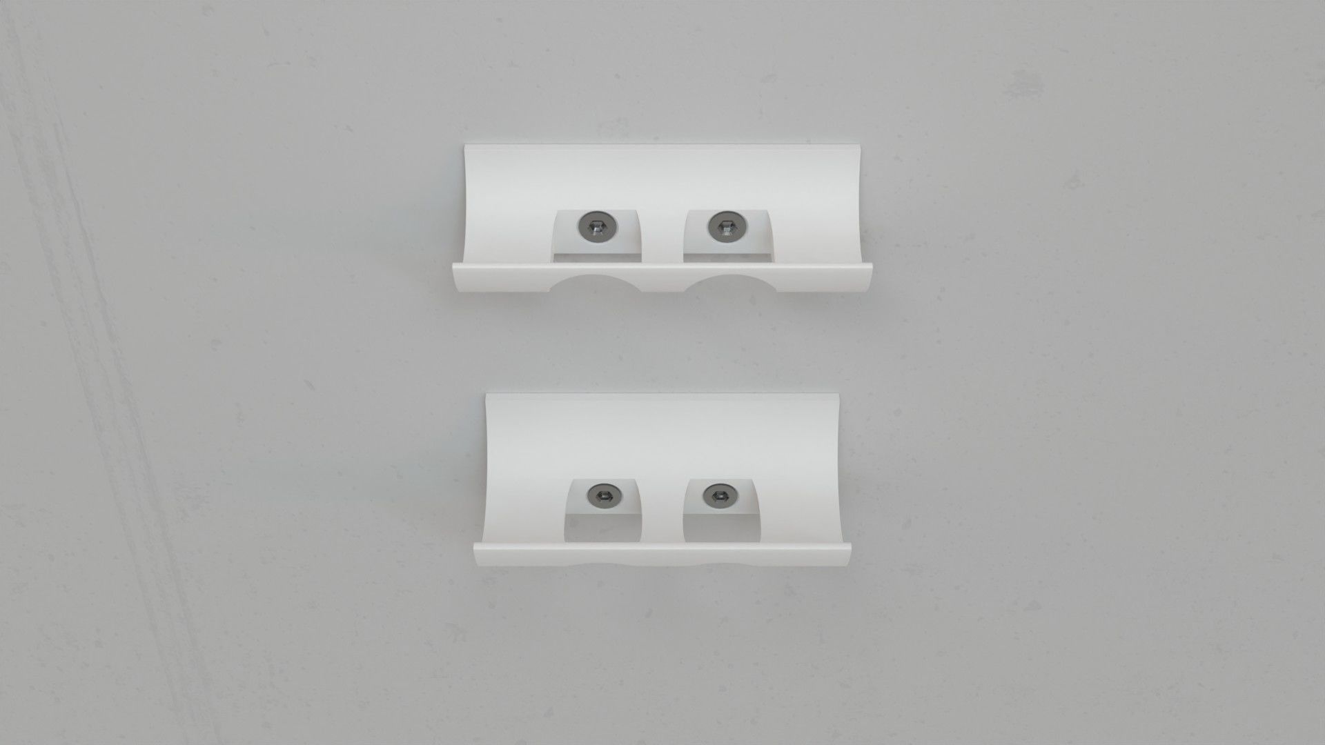 Dumbbell rack 3D print model_3