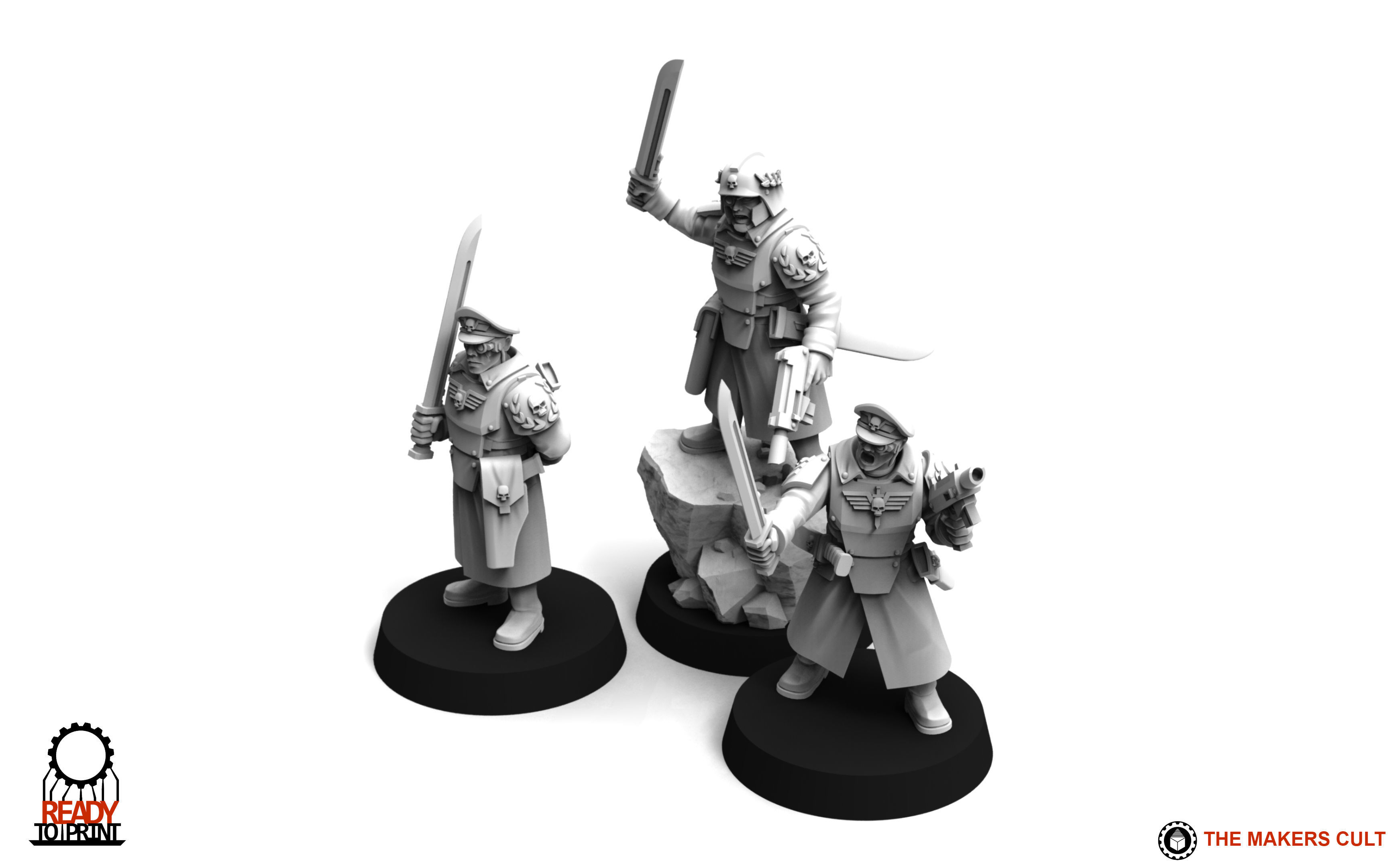 Universal Guard - Commander Builder 3D print model_9