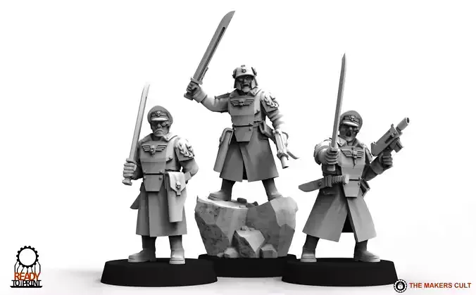 Universal Guard - Commander Builder 3D print model