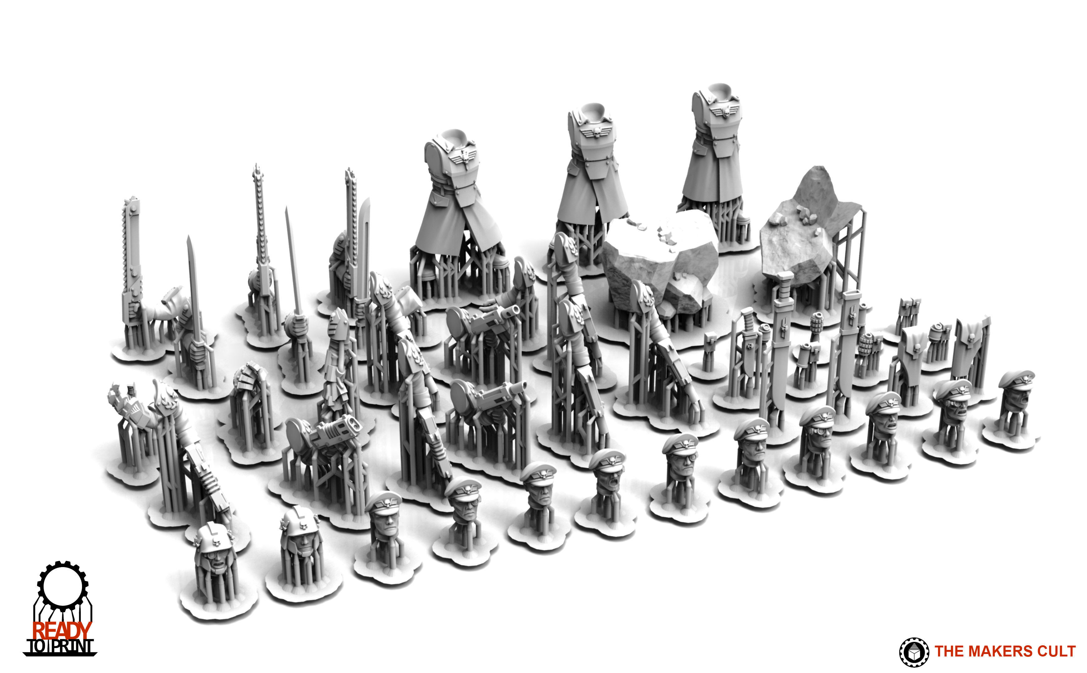 Universal Guard - Commander Builder 3D print model_4