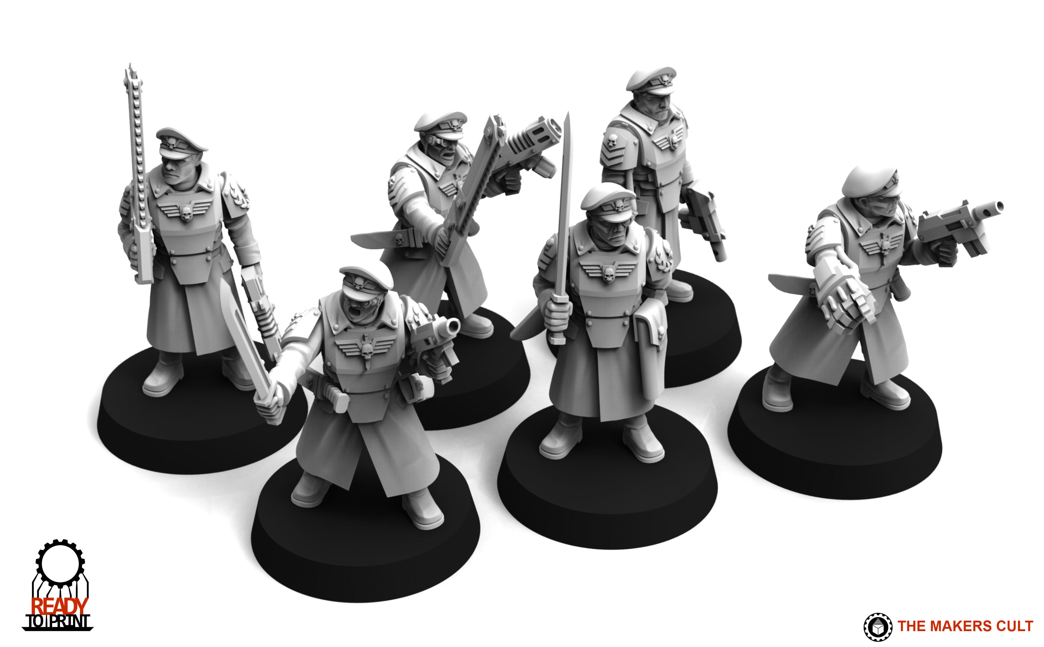 Universal Guard - Commander Builder 3D print model_5