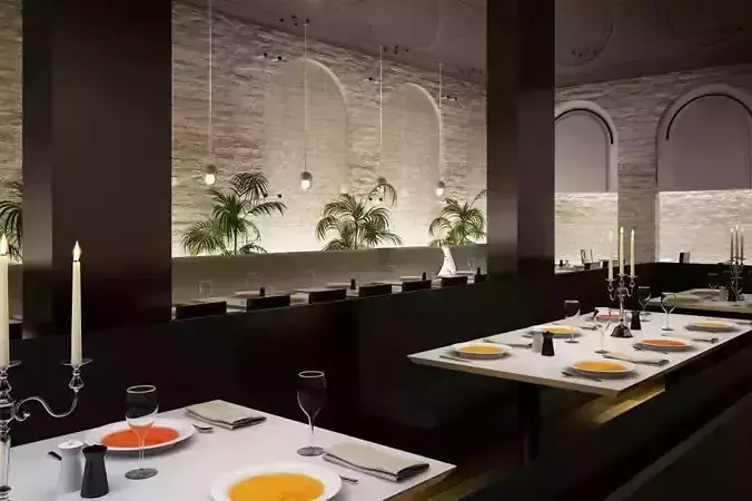 Modern Restaurant Interior