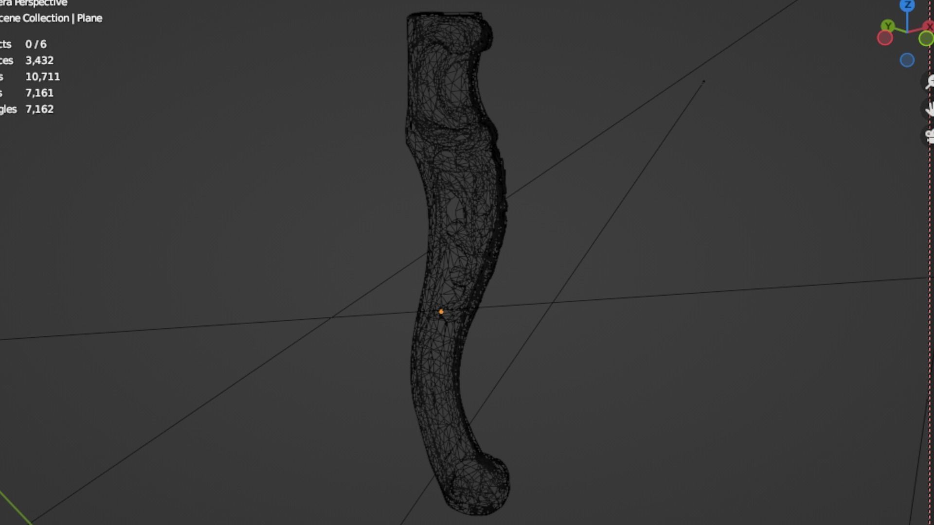 CNC table leg furniture 06 3D print model_6