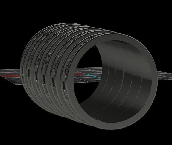 Rings Puma Tree 3D print model_13