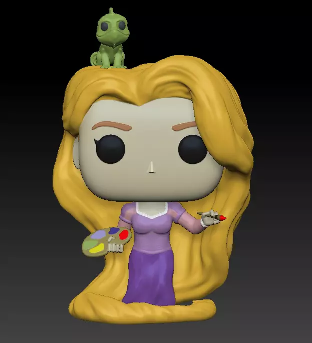 FUnko Rapunzel - Disney 3D print model