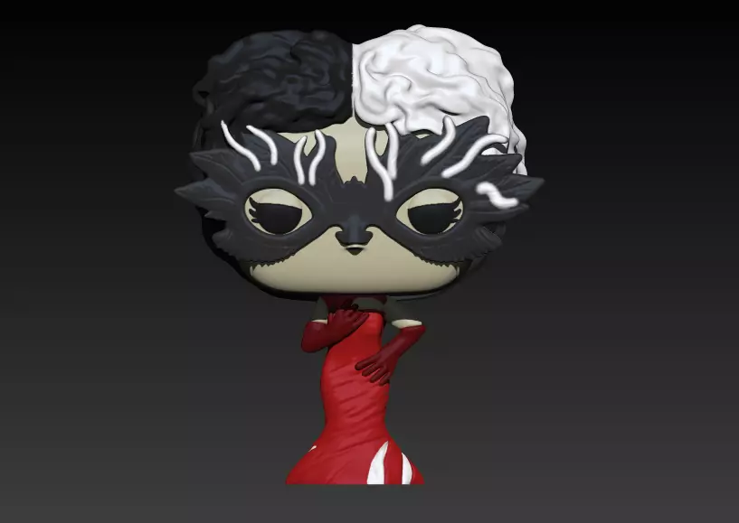 Funko Cruella - Disney 3D print model_0