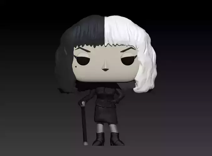 Funko  Cruella - Disney 3D print model