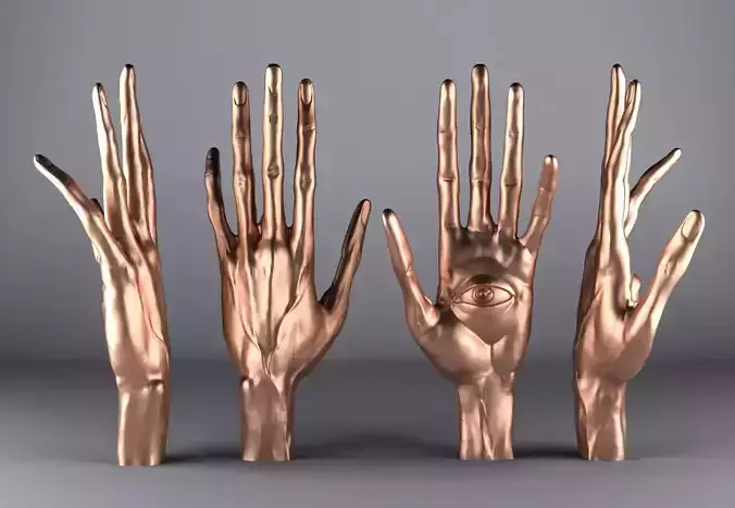 hand eye 3D print model