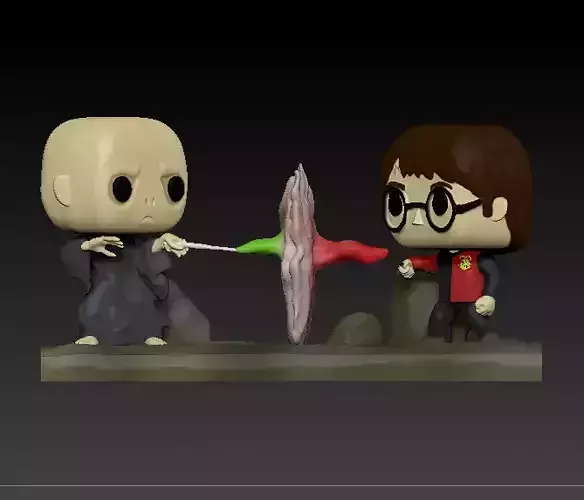 Funko Diorema Harry Potter 3D print model