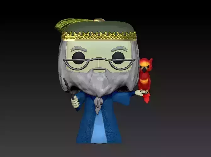 Funko Dumbledore - Harry Potter 3D print model
