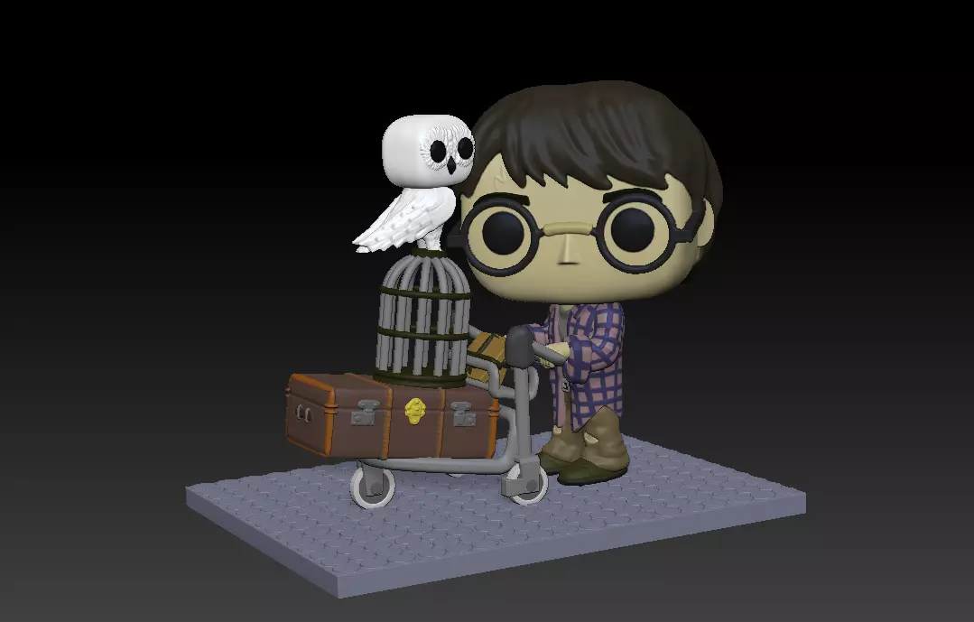 Funko Harry Potter 3D print model
