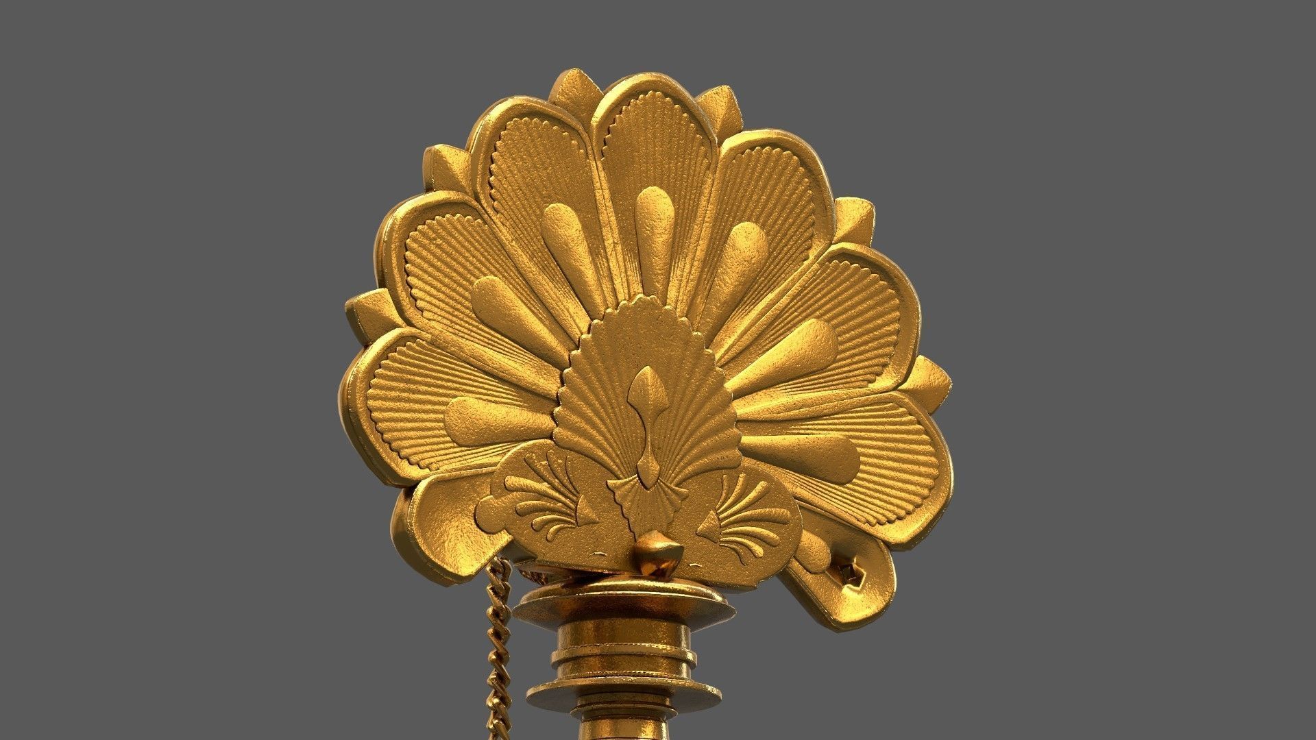oil lamp peacock 2 3D model_13
