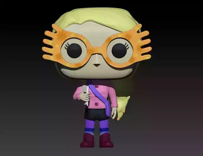 Funko Luna Lovegood - Harry Potter 3D print model