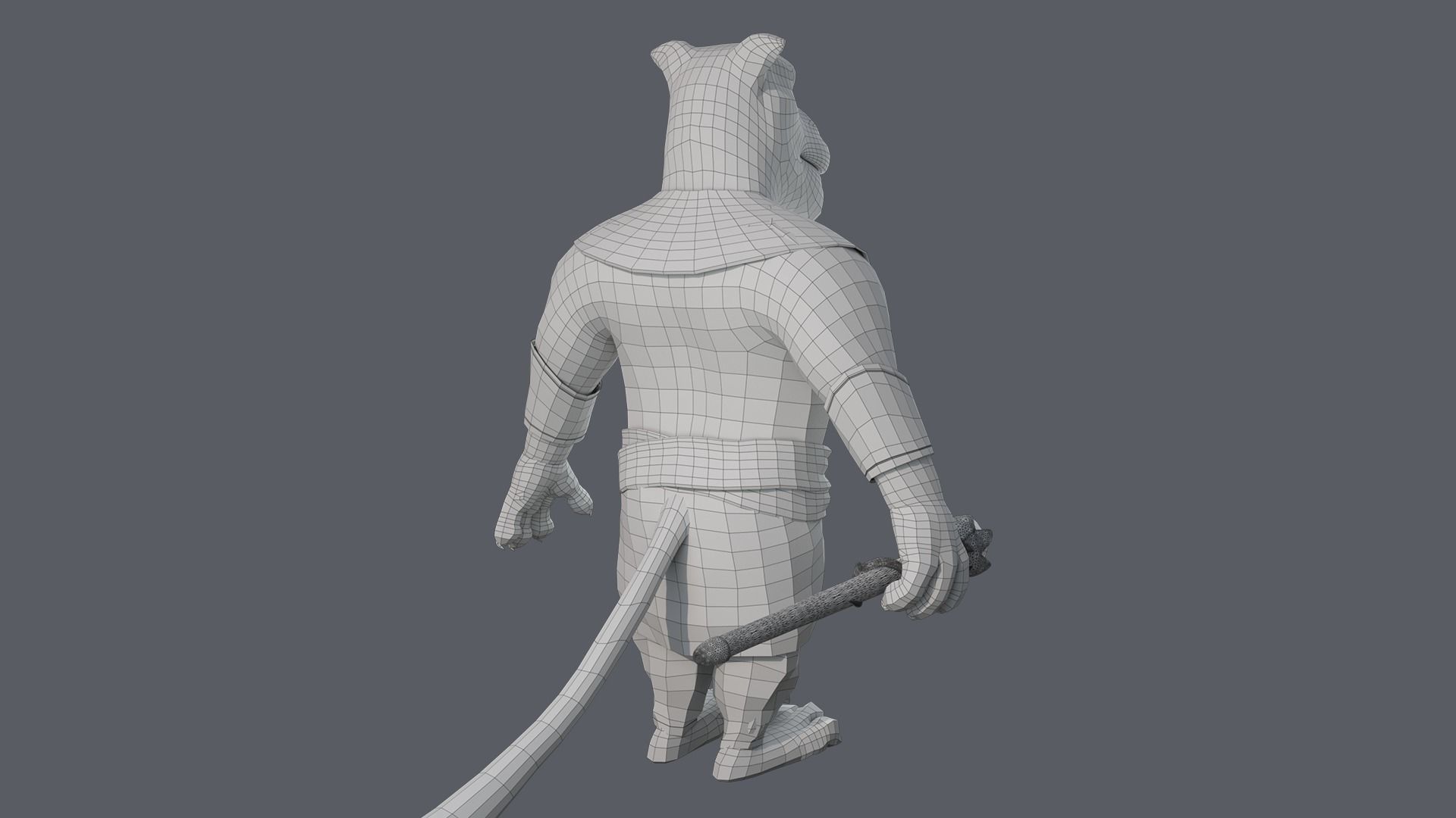 Cartoon Lion Rigged 3D model_26