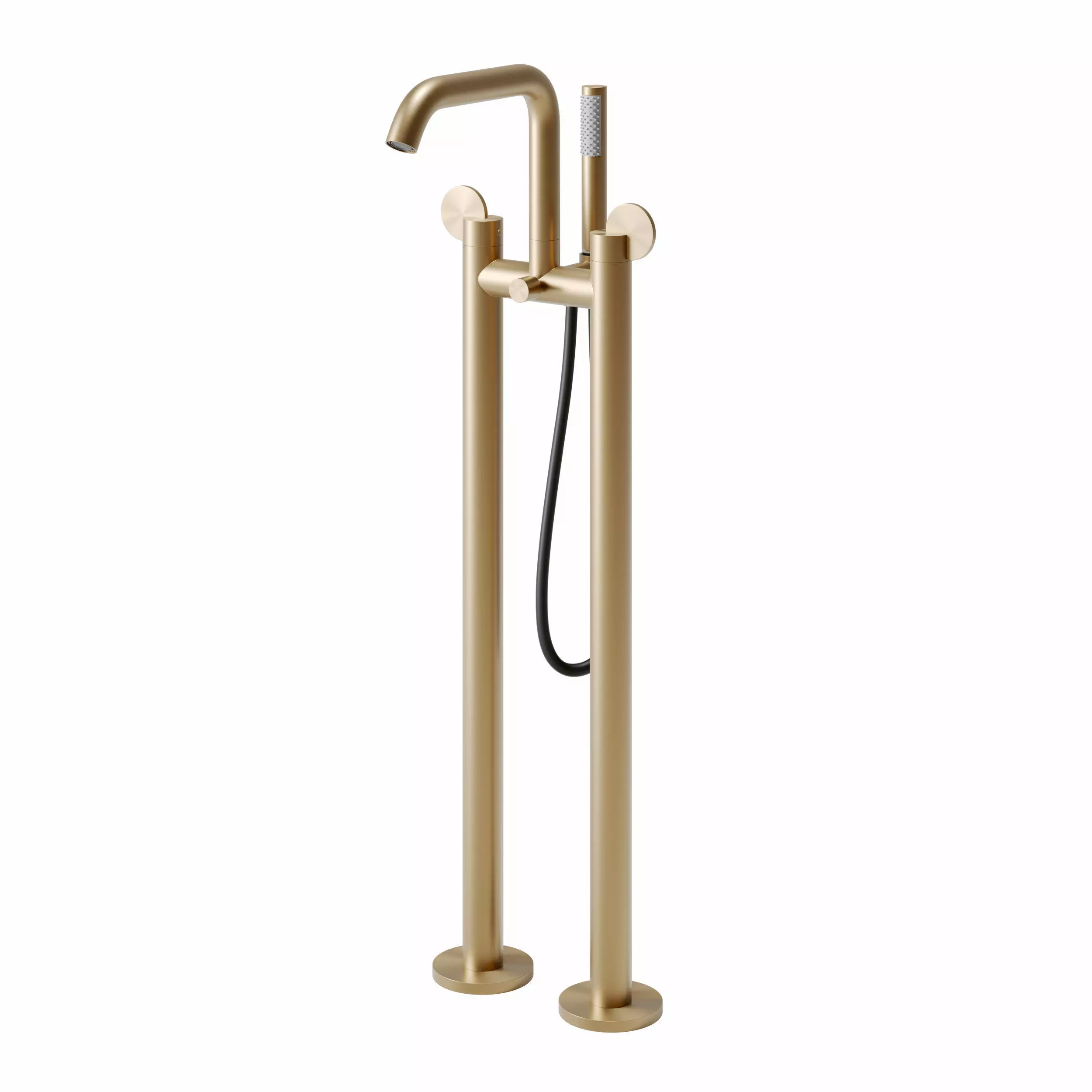 limon floor mounted bathtub tap by AGAPE DESIGN 3D model