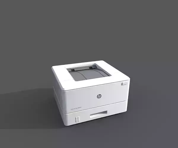 HP Printer Low-poly 3D model