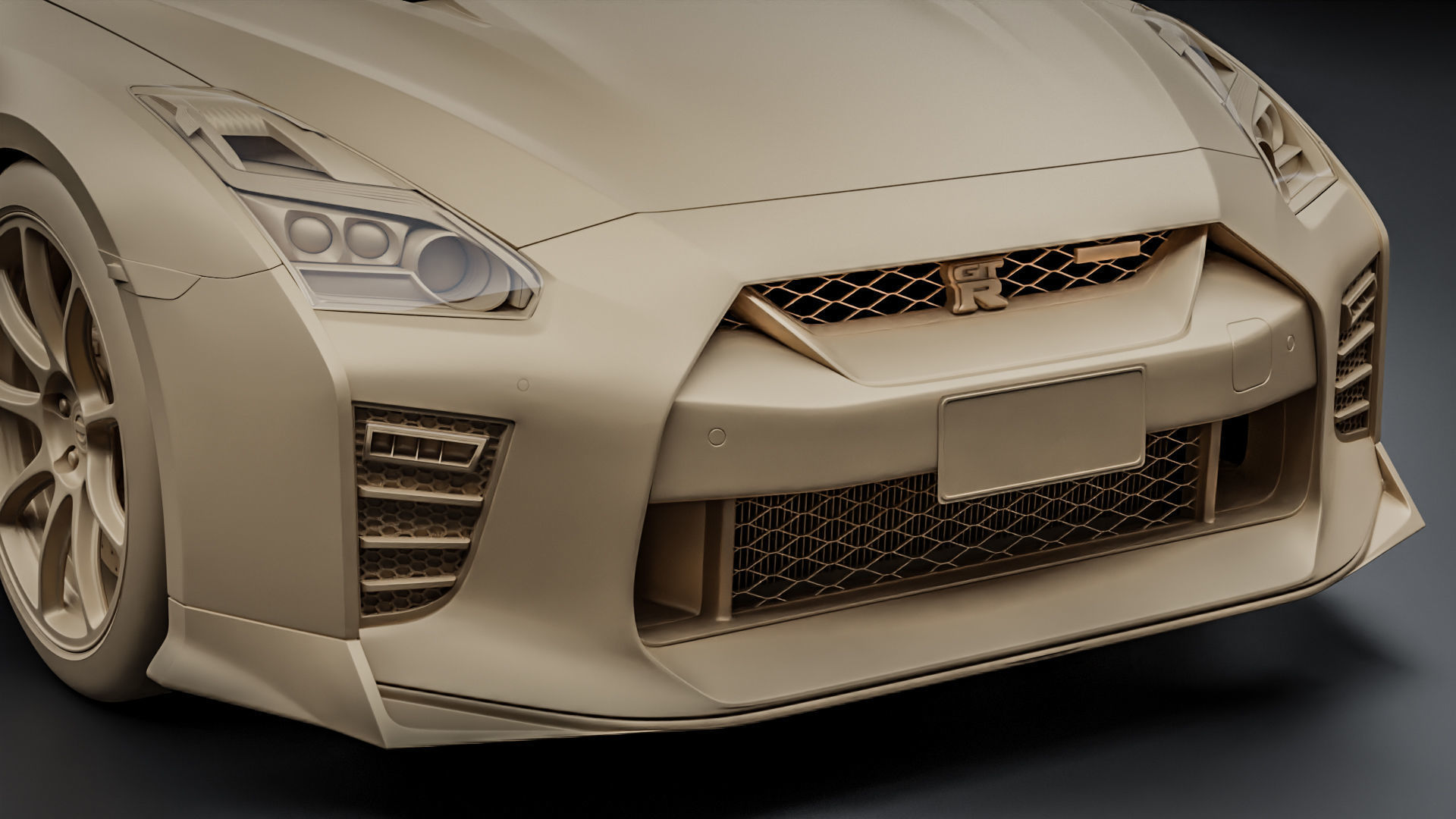 Nissan GTR R35 T-Spec 2022 3D model_17