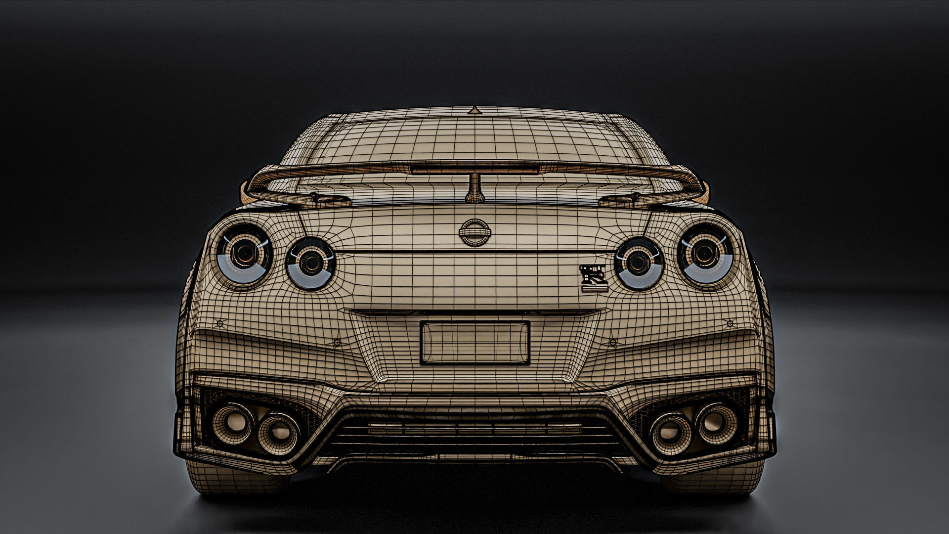Nissan GTR R35 T-Spec 2022 3D model_32