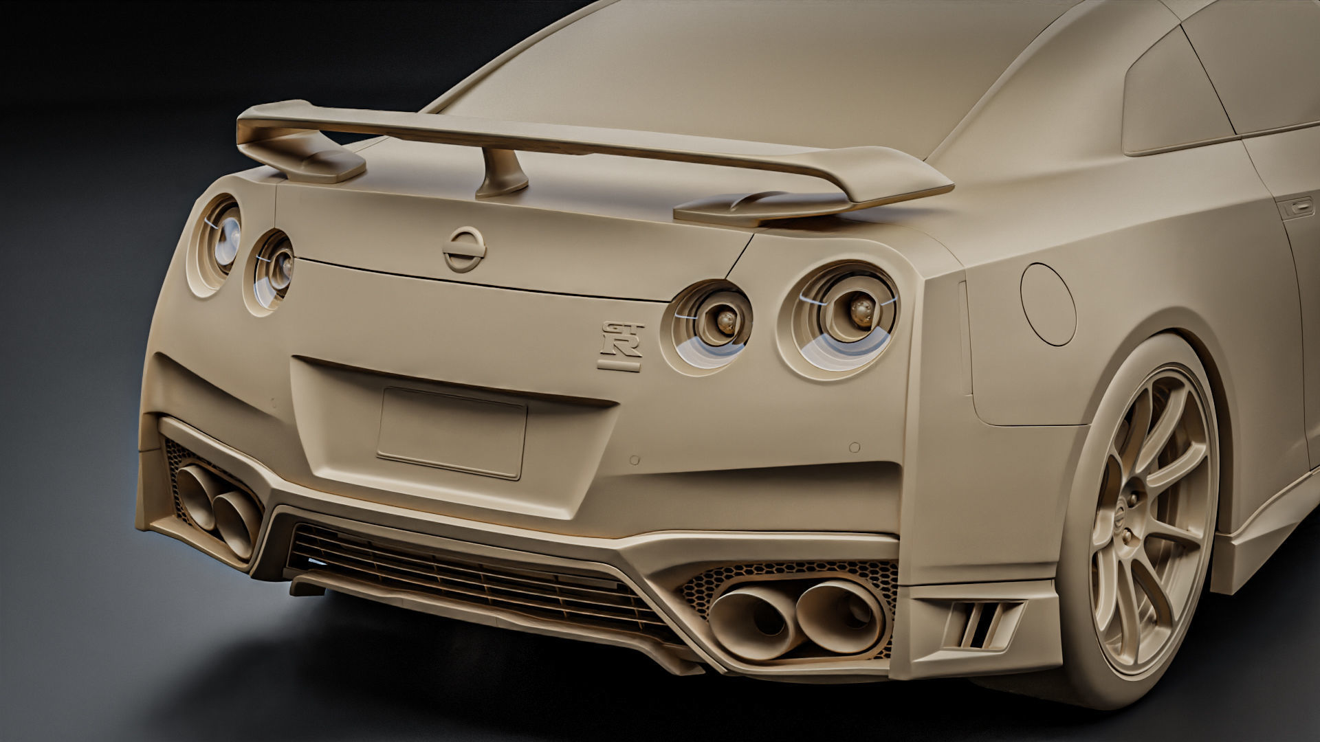 Nissan GTR R35 T-Spec 2022 3D model_18