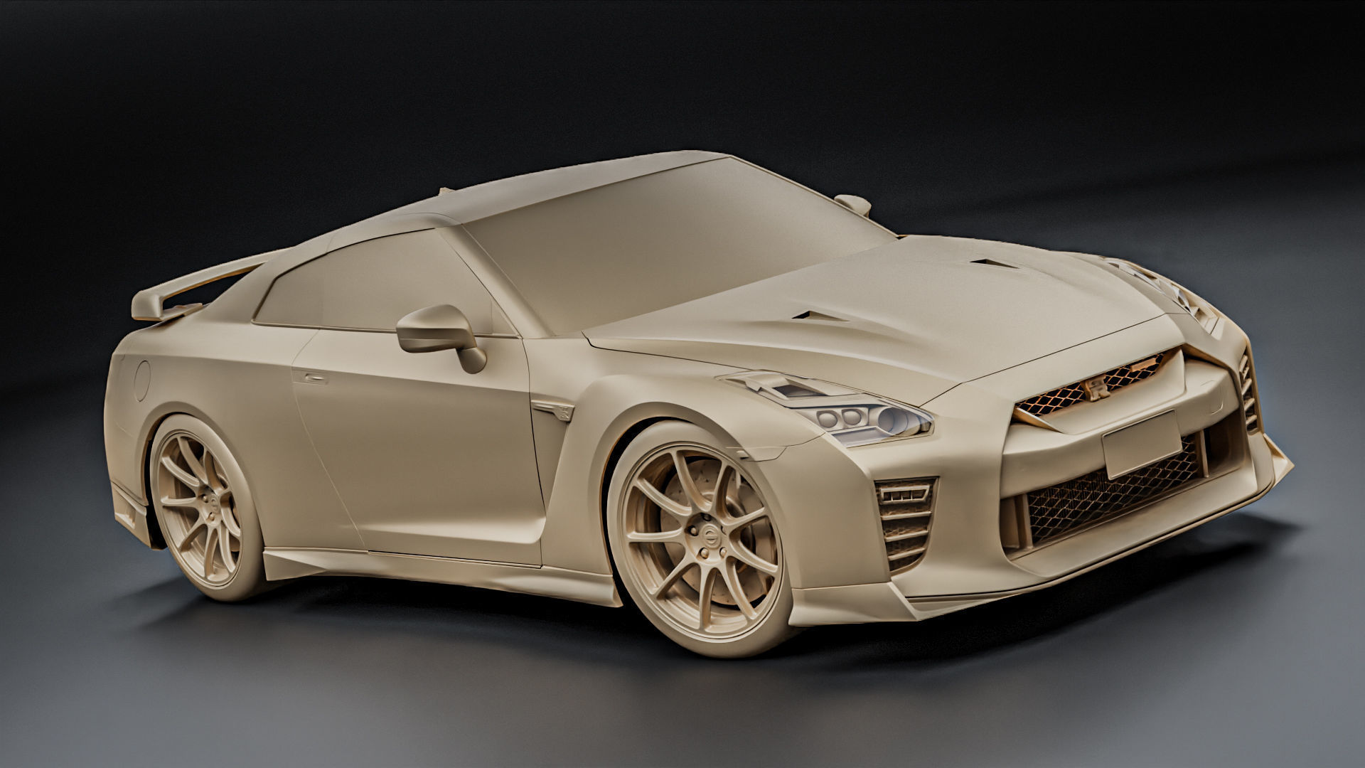 Nissan GTR R35 T-Spec 2022 3D model_13