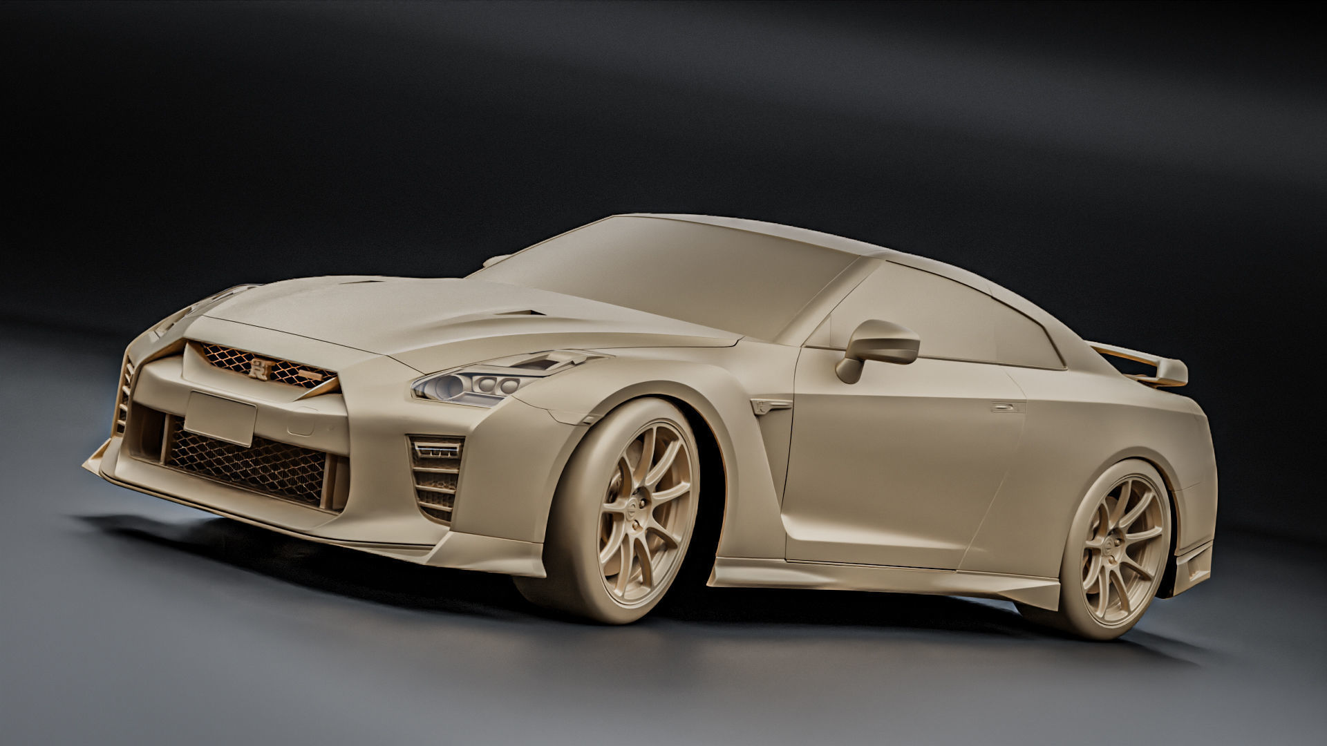 Nissan GTR R35 T-Spec 2022 3D model_14