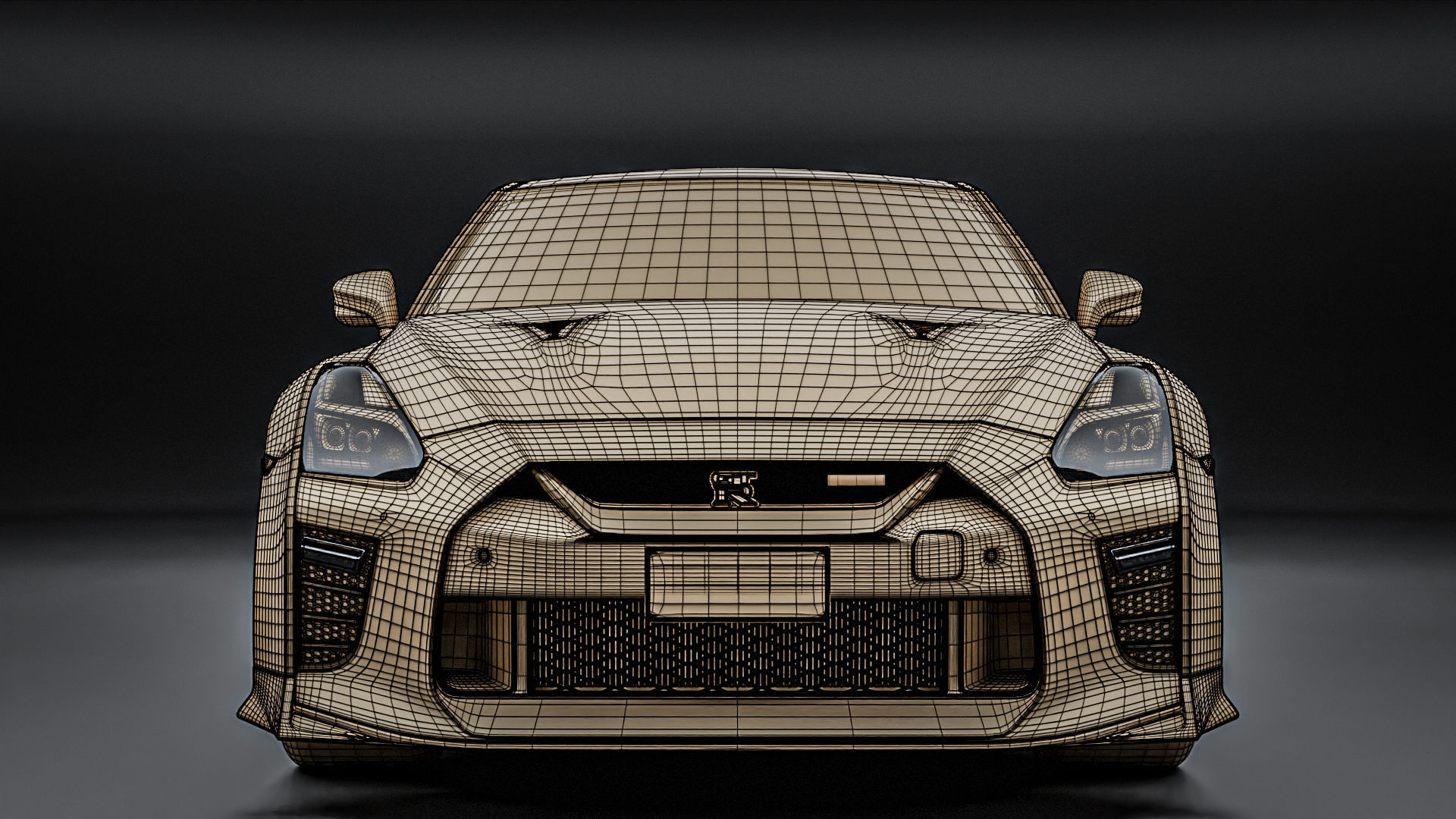 Nissan GTR R35 T-Spec 2022 3D model_31