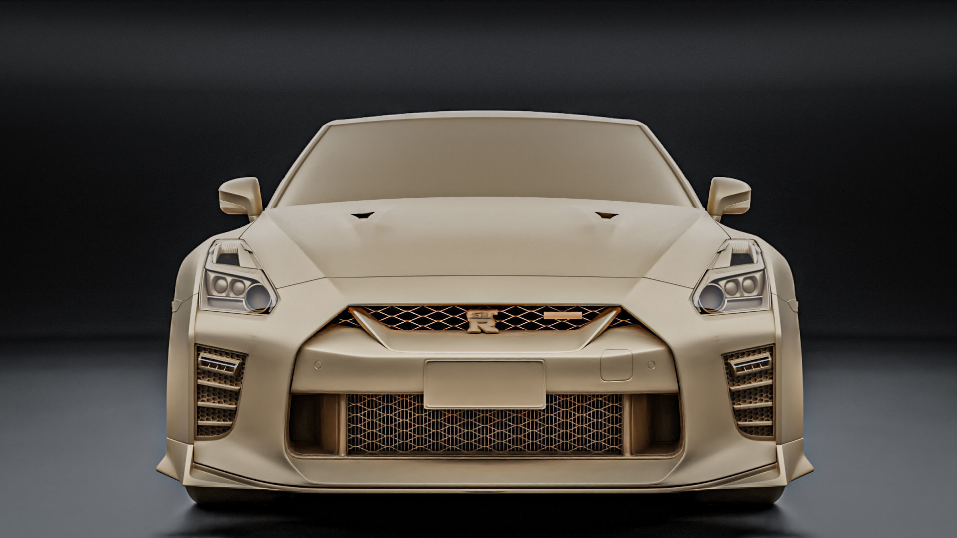 Nissan GTR R35 T-Spec 2022 3D model_19